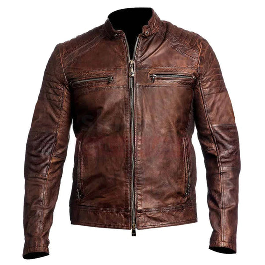 Rustic Rebel Vintage Leather Jacket