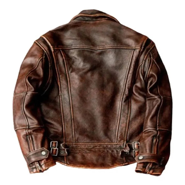 Adventure Bound Brown Leather Jacket