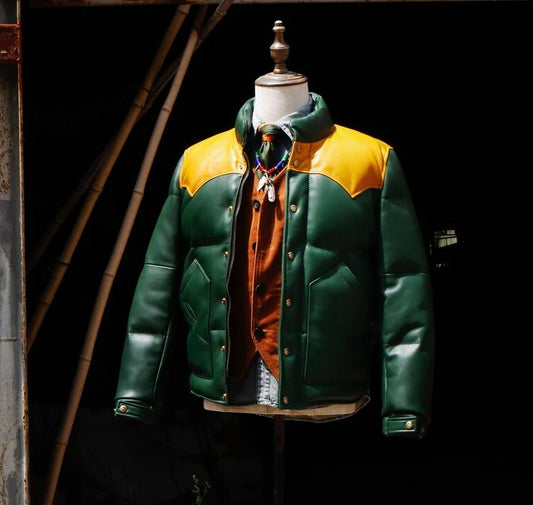 Sierra Retro Colorblock Down Jacket