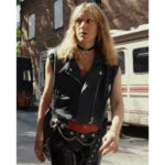 Poker Face Ruby Ruin Leather Vest