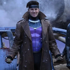 Gambit Deadpool & Wolverine Leather Coat