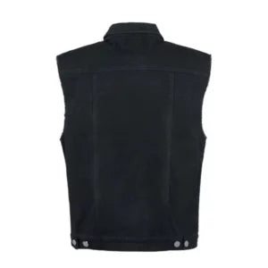 Fast X Vin Diesel Black Denim Vest